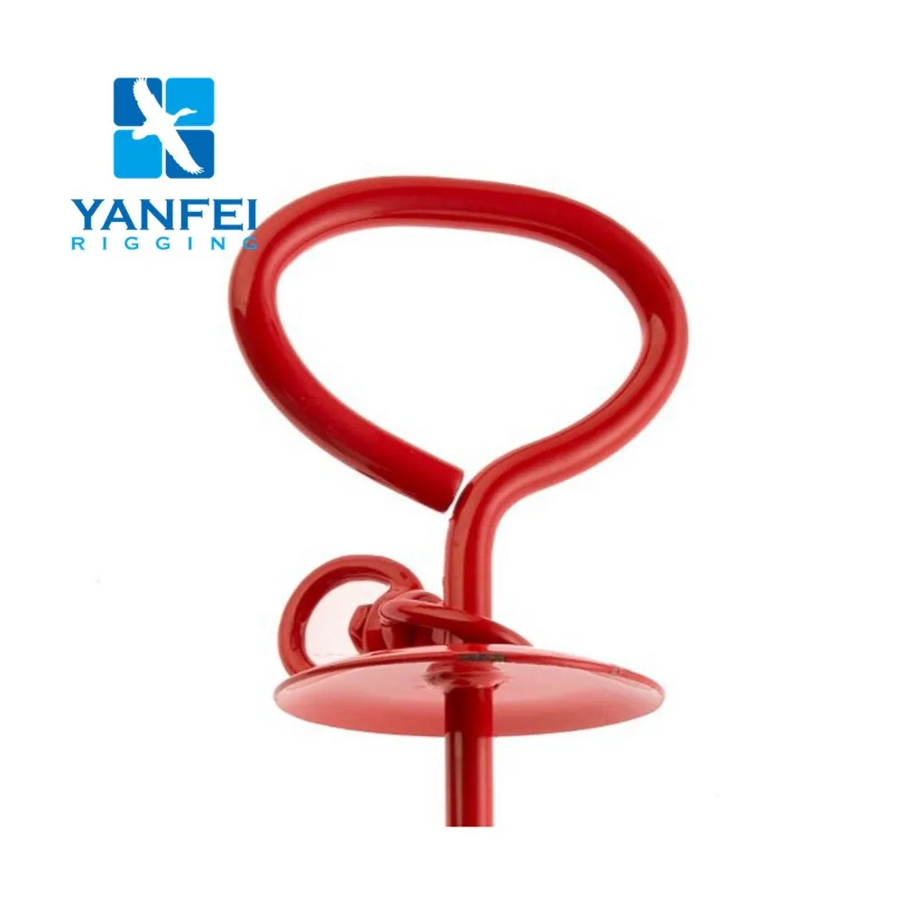 Ground Spiral Anchor Dog Stake Tent Stake with Eye Hook