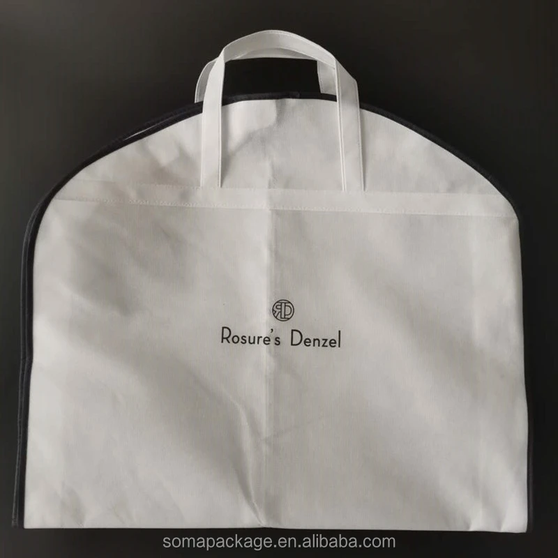 High Quality Leather Frosted Food Delivery Jacket Foldable Garment Bag 3 In 1