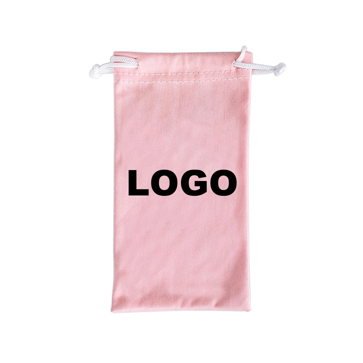 Pouch Bag Logo custom print holder eyeglasses sun cover glasses soft cloth fabric pouch microfiber sunglasses packaging
