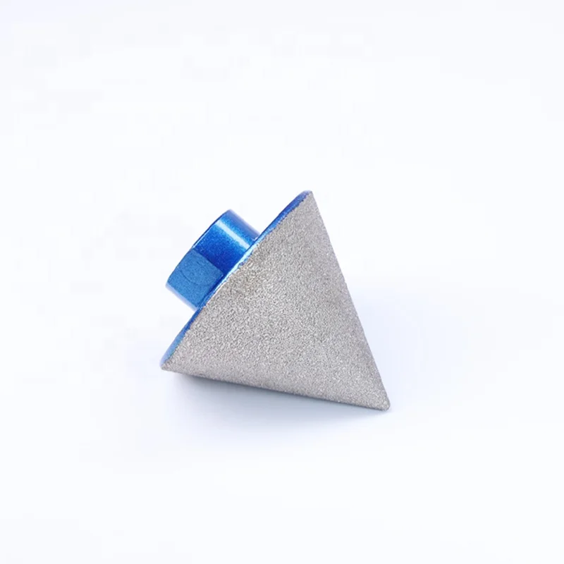 Diamond Drilling Cone Porcelain Milling Cone Edge Chamfer Diamond Drill Cones for granite marble carving