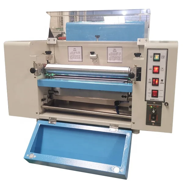 DOUBLE 100 Small Size Desktop paper UV Coating Machine Digital full UV Varnish machine