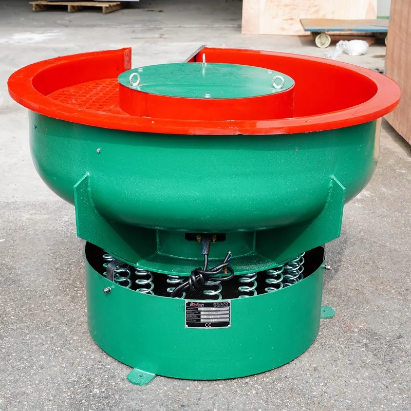 metal parts mirror finish vibrating Vibration polishing machine 30KG 50KG Stone Vibratory Polishing Machine Manufacture