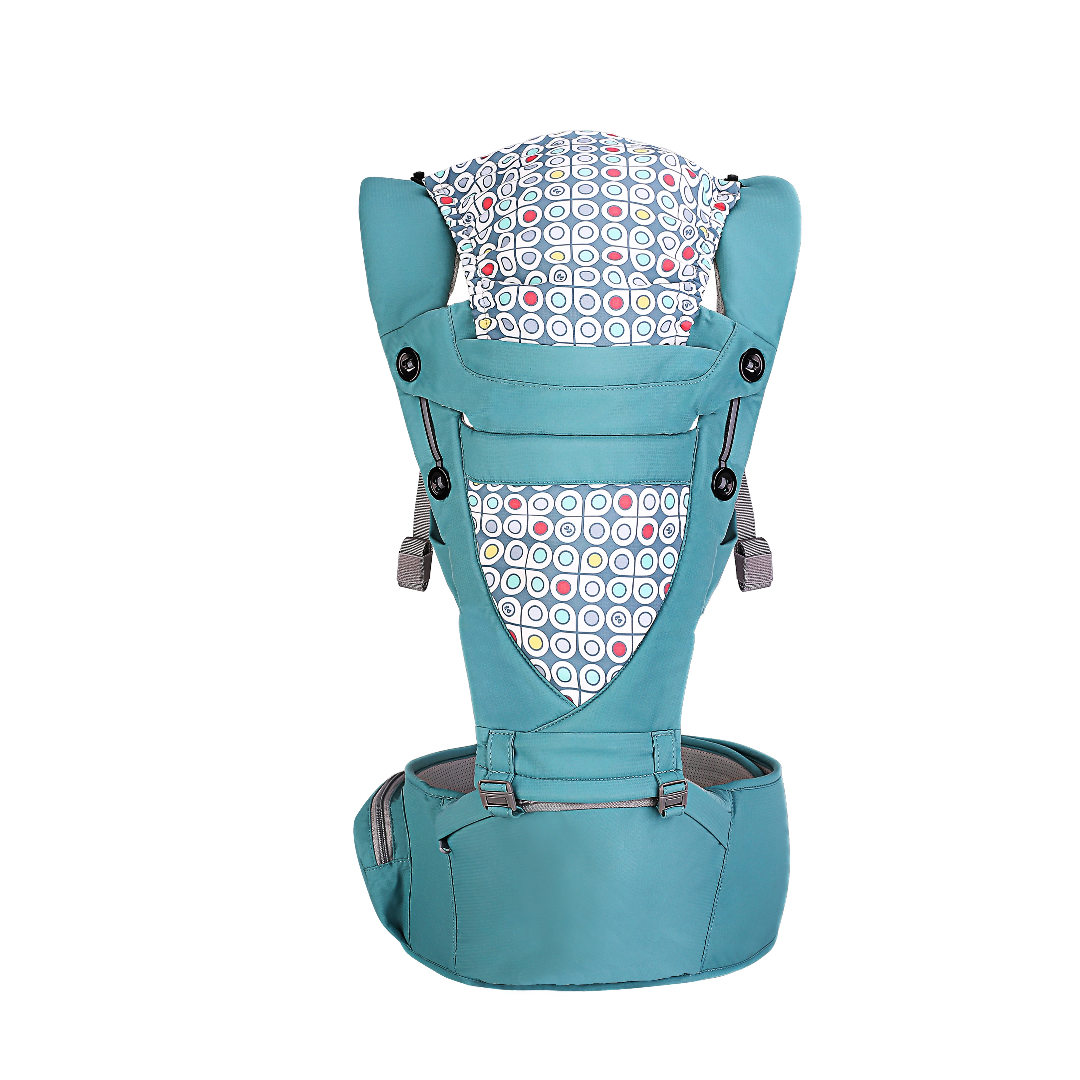 Becute marsupio per bambini  Natural Form Ergonomic Baby Carrier Backpack with Hip Seat for All Seasons