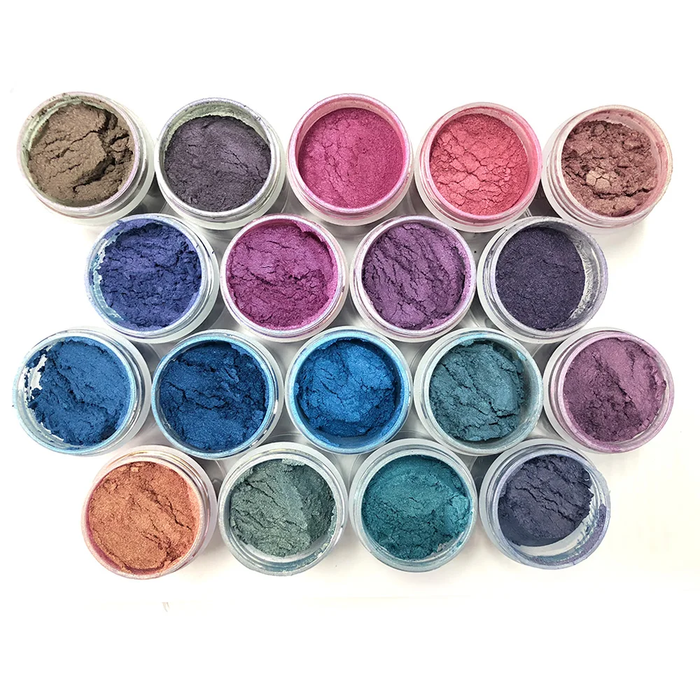 Оптовая продажа, цветной мерцающий пигмент Kolortek loose eyesahdow, косметический слюдяной порошок, пигмент