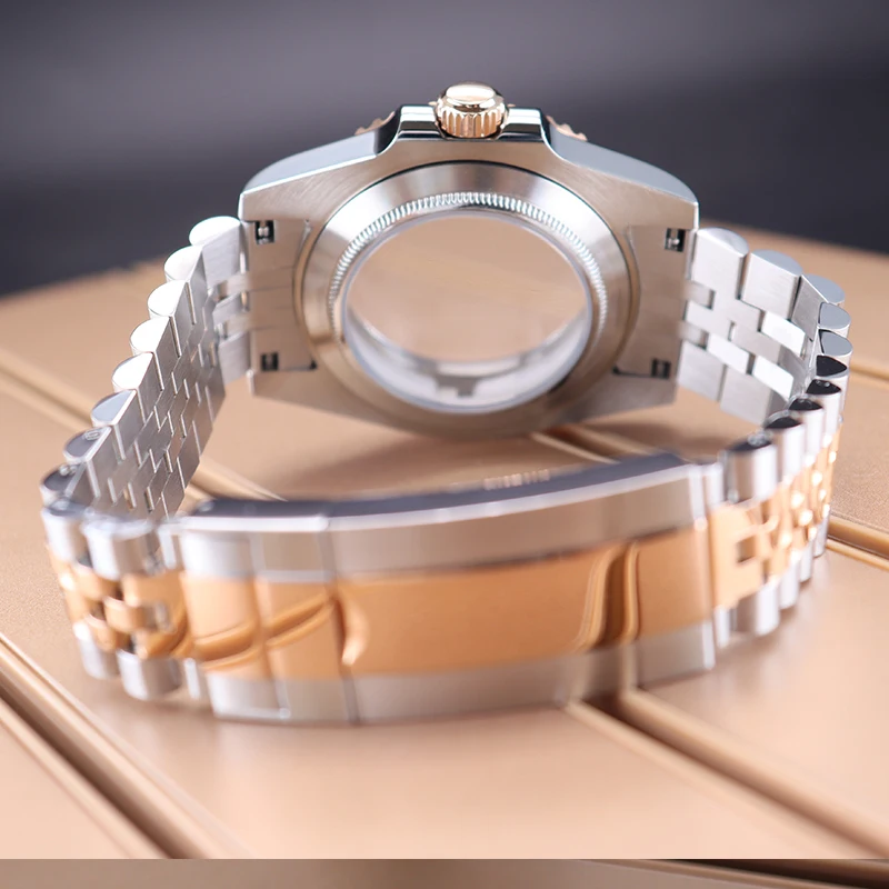 Waterproof Wrist Watch 20mm Jubilee Bracelet 28.5mm Dial Watch Case Fit NH34 NH35 NH36 ETA 2824 Movement