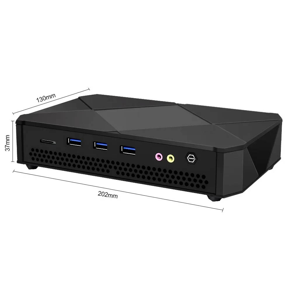 Topton Mini Gaming PC Nuc A9 5900MD Ry-zen HX Core i9 11900H Desktop Computer Dual Ram Dual NVMe 3x4K Gaming PC HTPC WiFi6