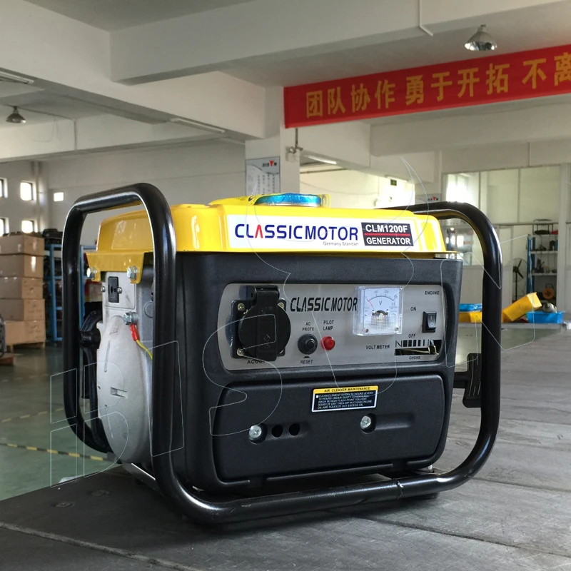 BISON CHINA 650w 750w mini generator 12v dc portable generator