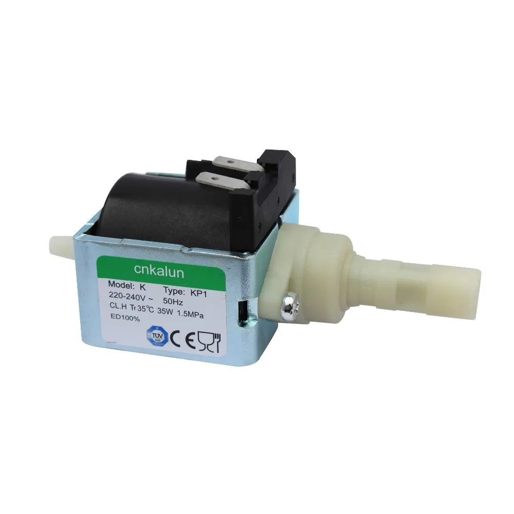 СОЛЕНОИДНЫЕ водяные насосы KP1 100-240VAC 15bar 750 мл/мин. для кофе машины и диспенсер для воды