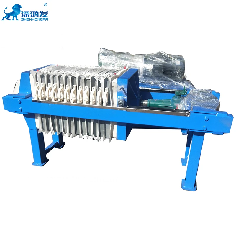 Manual Jack Chamber Filter Press for Sewage Treatment Filter Press Machine