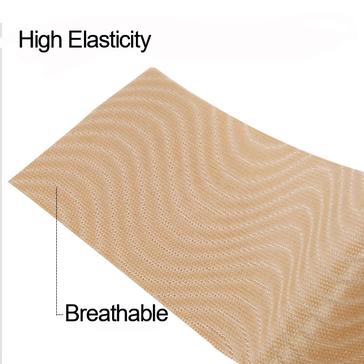 Waterproof Backless Adhesive Silicone Breast Tape For All Cups Push Up Bra DIY Uplift Boob Tape