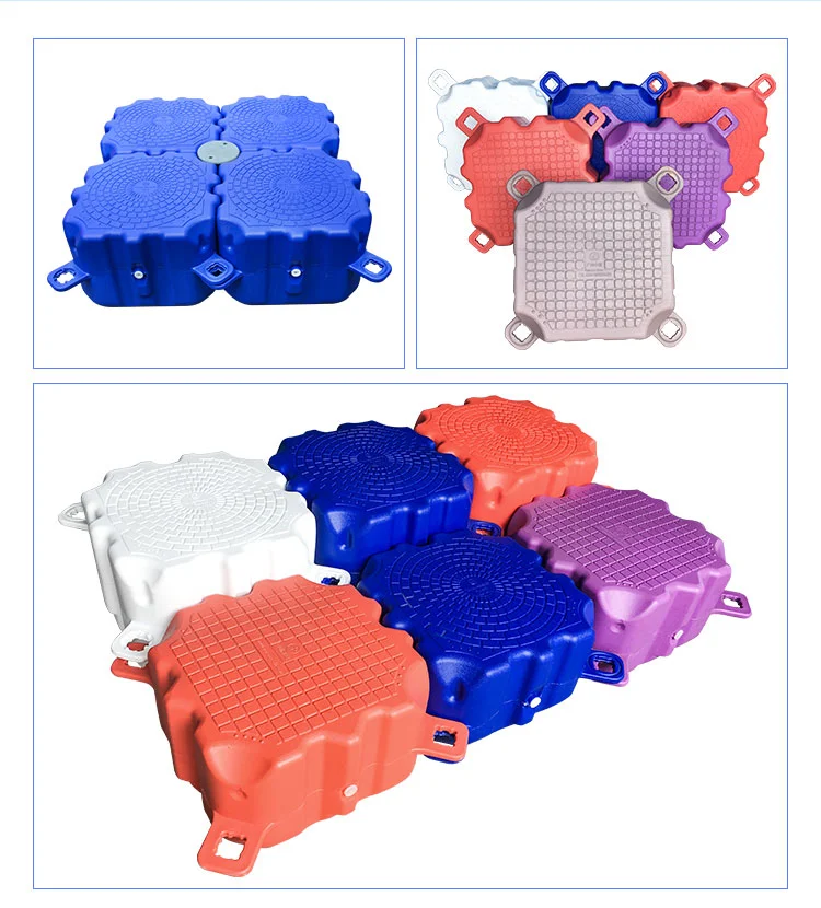 Простая установка, морской пластиковый понтон, плавающая док-станция