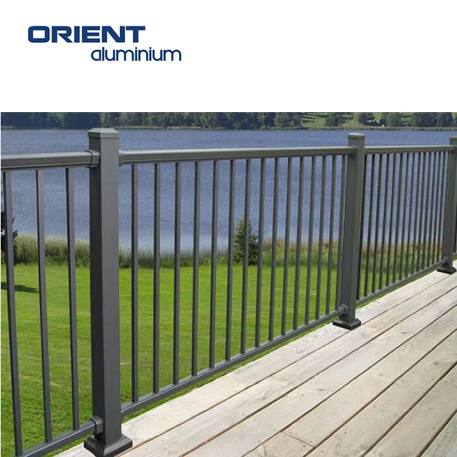 Balustrades Aluminium Customized Size Handrails For Stairs