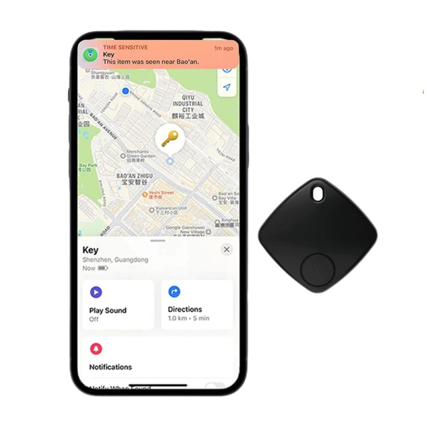 Findmy anti-lost locator alternative to AirTag anti-lost device prevent the elderly from losing their children global locator