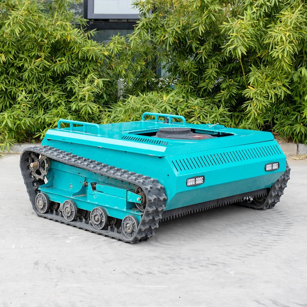 22HP Mini Lawn Mower Cheap Price Cordless Crawler Remote Control Portable Mower