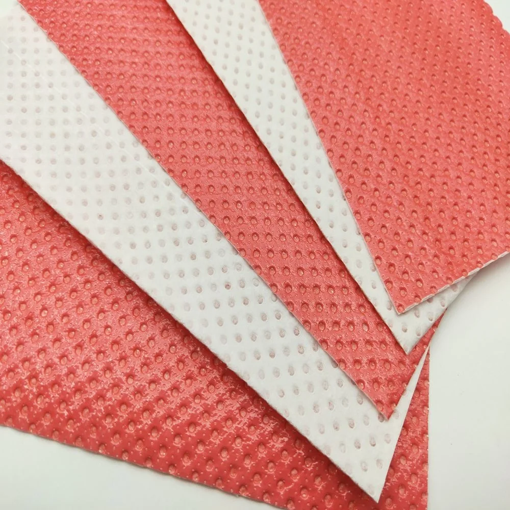 PE perforated film absorbent food pad for food