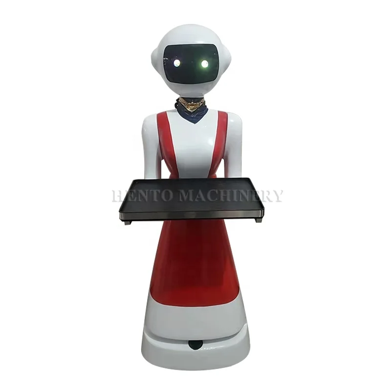 High Performance Restaurant Automatic Robot Waiter Service / Robot Food Delivery For Sale