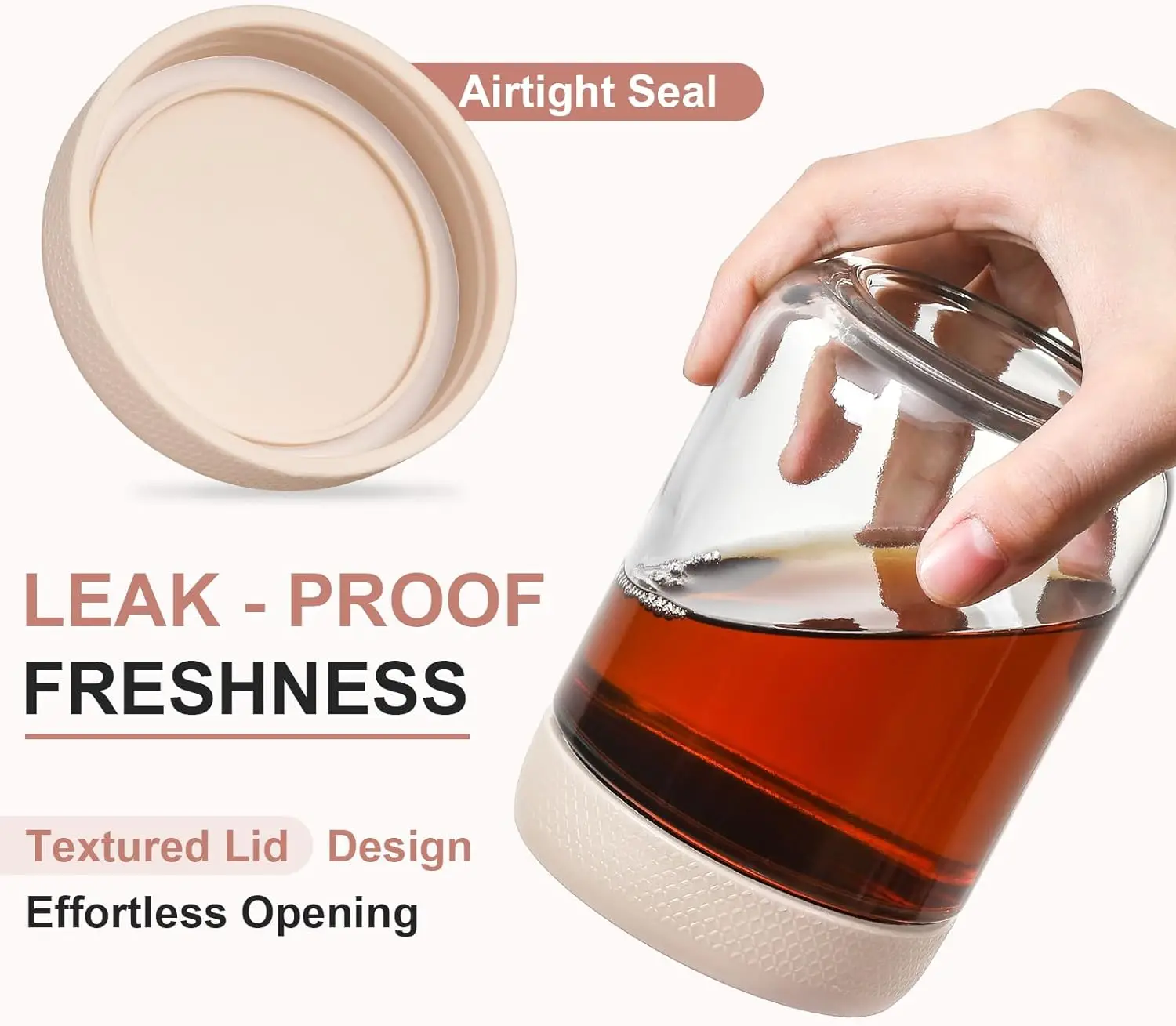 Стеклянные банки для йогурта