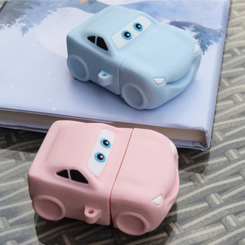  BOORUI silicone waterproof cover 3d for airpod case cars type cartoon tpu earphone cases air pods 1