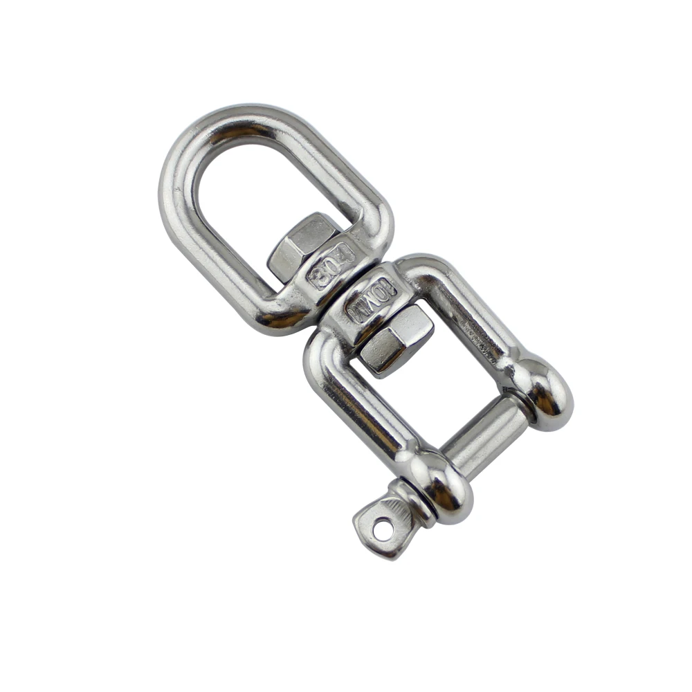 Rigging hardware Chain Swivels Stainless Steel 304 Anchor Swivel Eye and Jaw