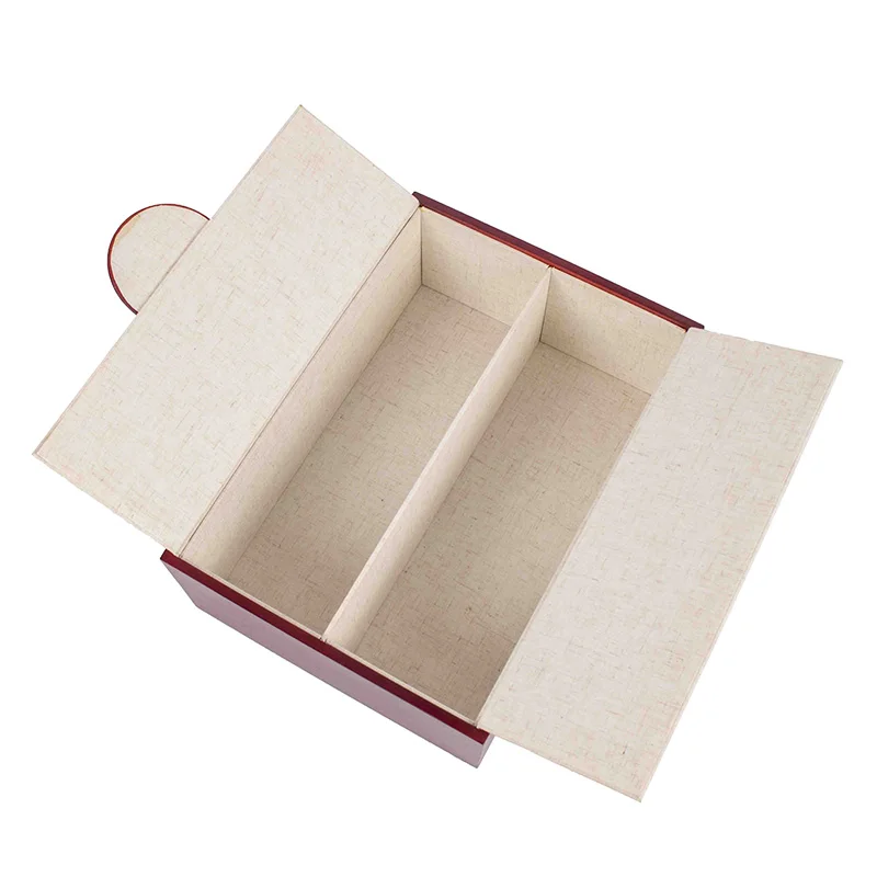 Wholesale Factory High Quality Wood Boxes Unfinished Custom-made Hot Sale Wine Beverage Wooden Storage Box