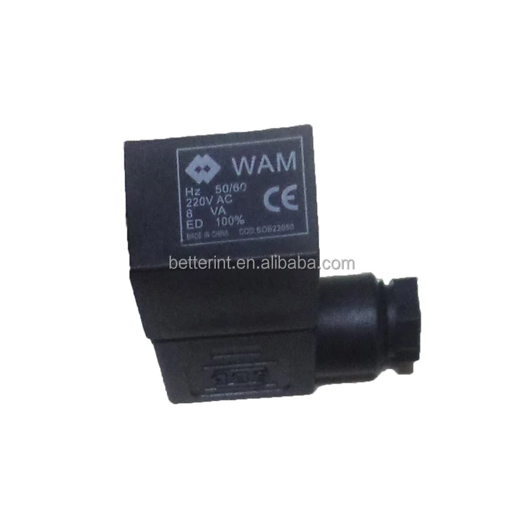 WAM 220V AC 50/60Hz Solenoid Coil BOB22050 for Solenoid Valve V5V80
