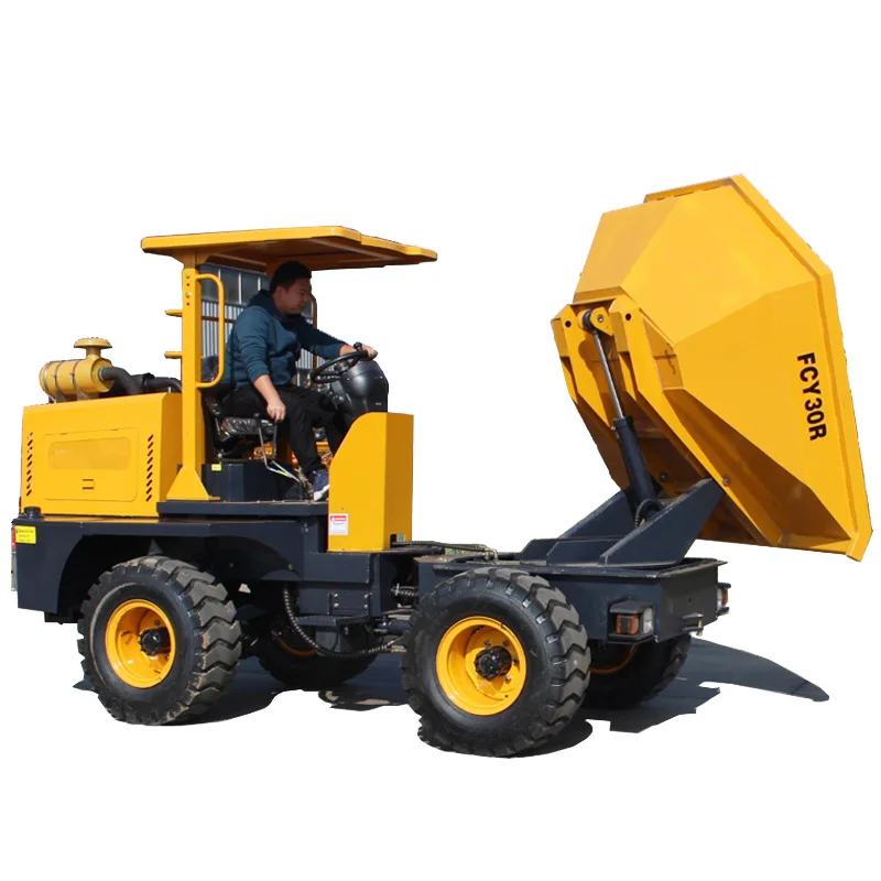 
EPA Available FCY30R 3ton off load site dumper 180 rotating dump truck  (60523875788)