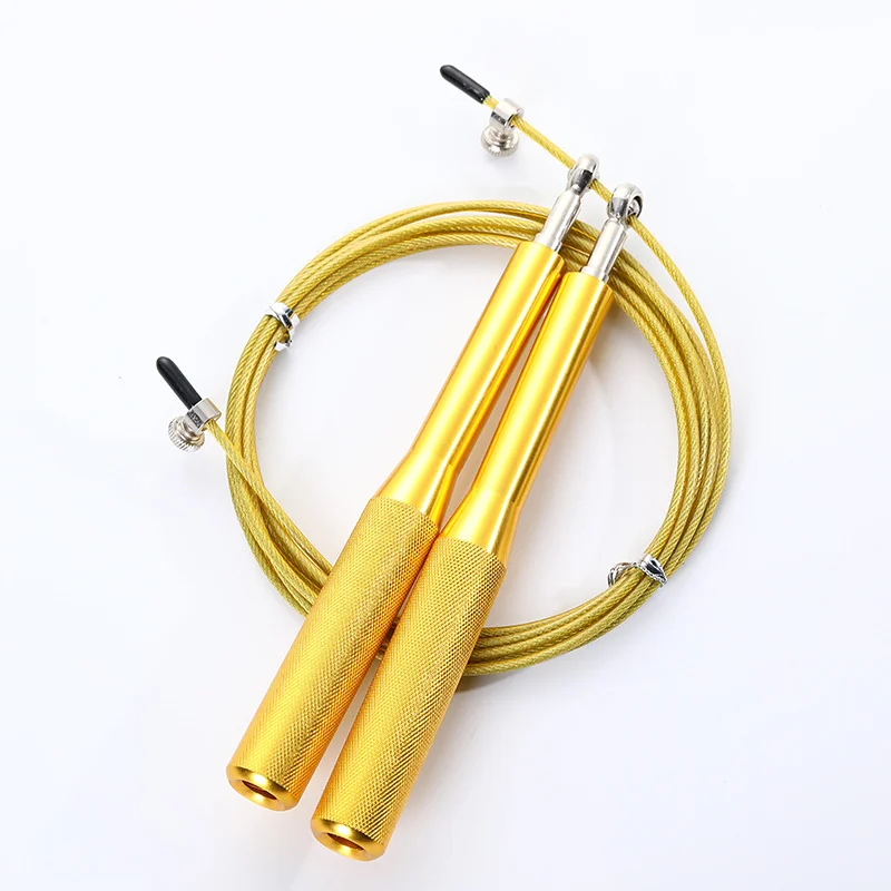 Metal  wireless jump rope  suppliers elastic Exam  training skipping exercise Crossfit Speed  handle jump rope