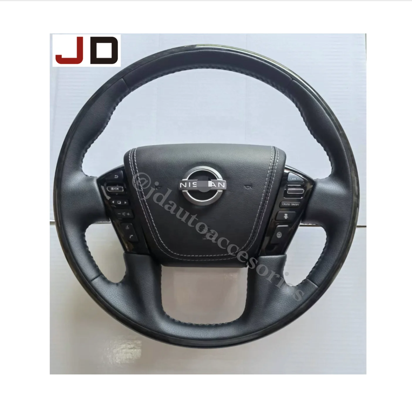 Полностью новый автомобильный деревянный руль JD для nissan патруль Y62 2021 2022