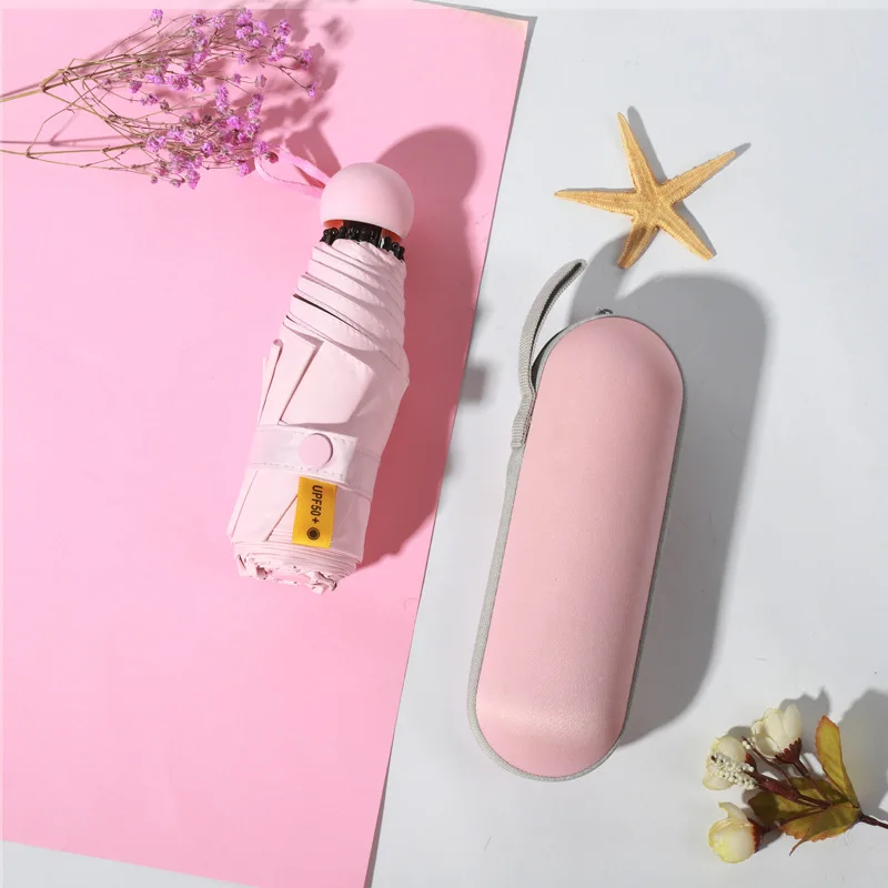 
8-bone Ultralight Mini Portable Foldable Sun Umbrella 