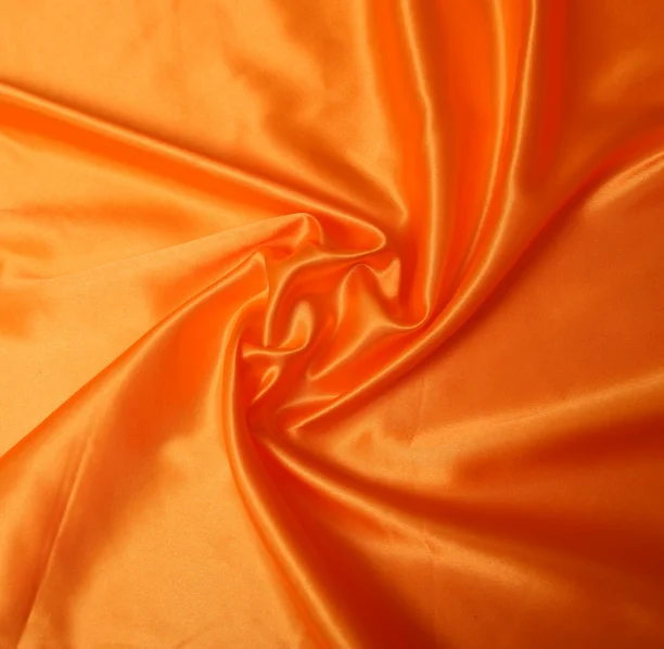 Оптовая продажа, белая 100% Полиэстеровая шелковая атласная ткань для сублимации