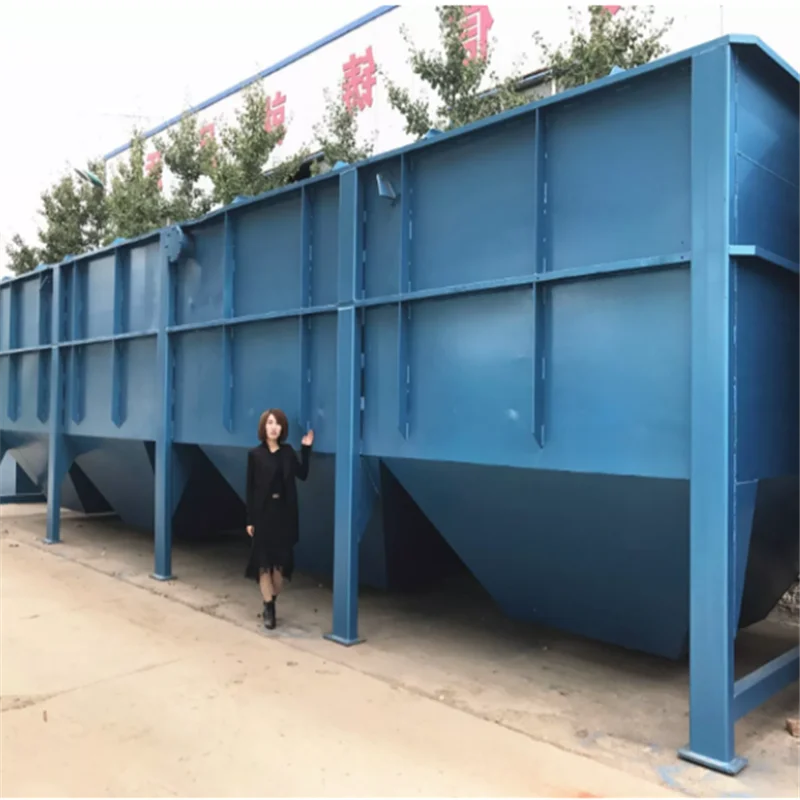 Small Lamella Sedimentation Plate Tank Clarifier With Frp Spirulina Washer Wastewater For Sewage Treatment