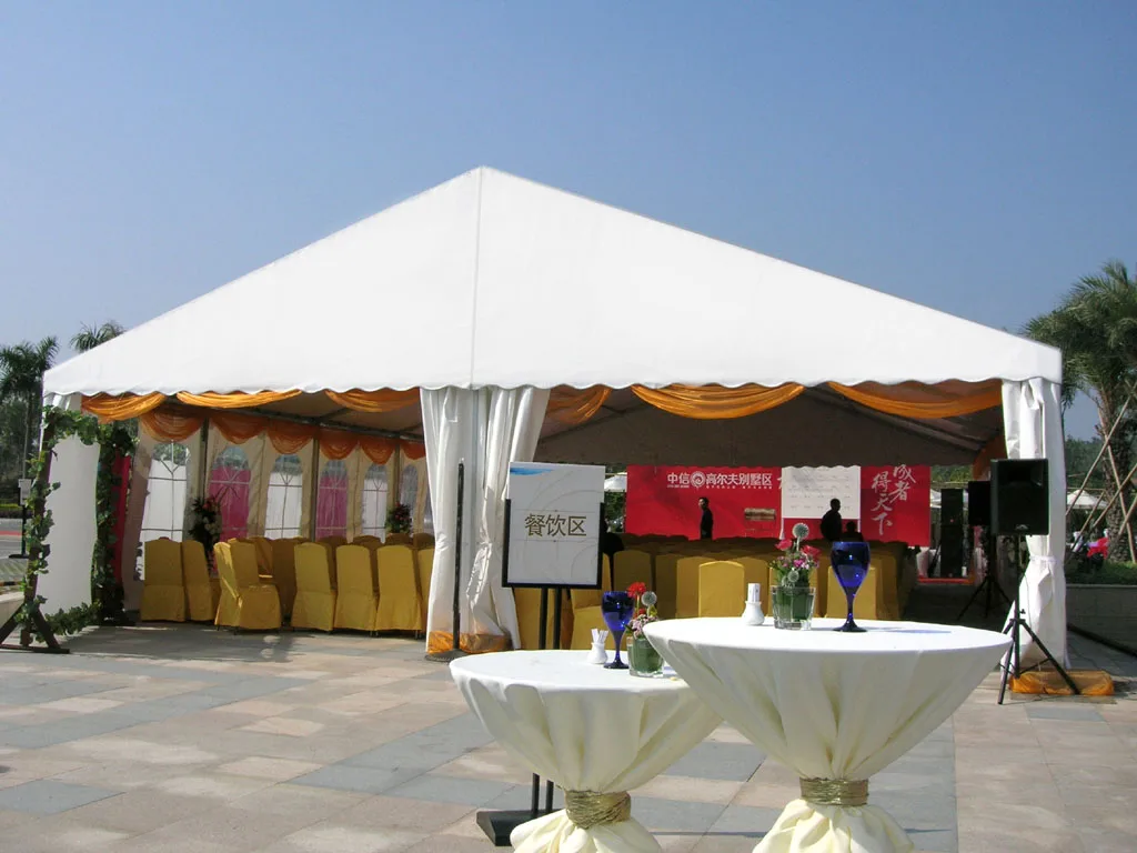 100 people 20x30 20x40 10x 30 transparent aluminum Pagoda big wedding tent party for outdoor events