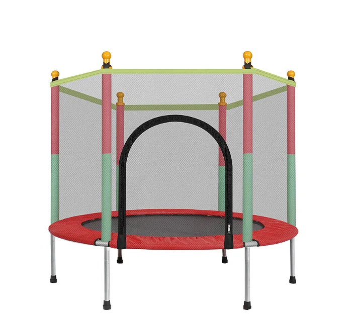 Amazon Hot Sale High Quality Reusable Trampoline With Protection Mesh For Kids