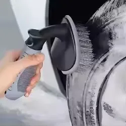 yuyang High quality reusable cleaning detailing brush washing car wheel plastic handle car wash accessories wheel tyre cleaning