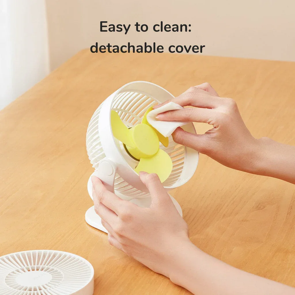 Xiaomi Youpin JISULIFE Portable Mini CLIP FAN LIFE1 3 in 1 Combo Clips on Fan All Round Rotation Hanging