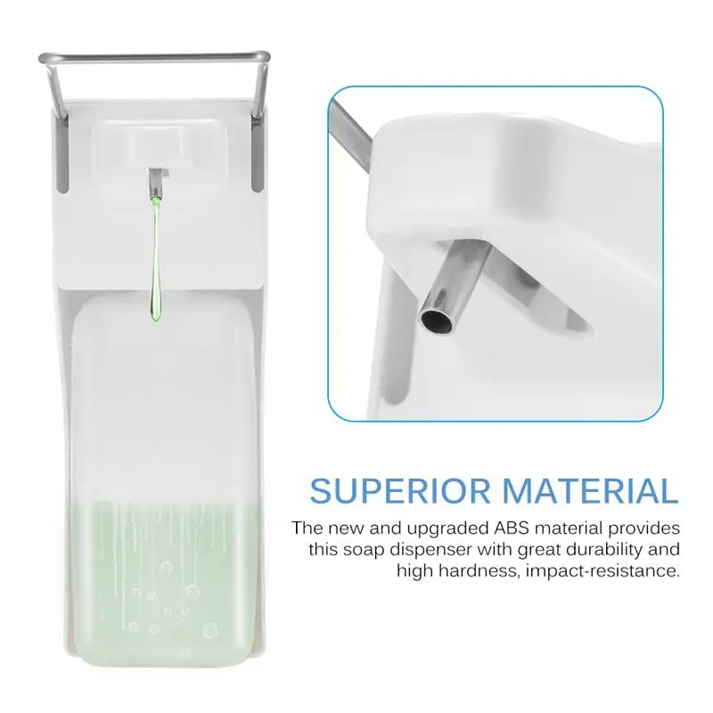 Elbow Hand Sanitizer Wall Mounted 1000ml  Hospital Soap Dispenser