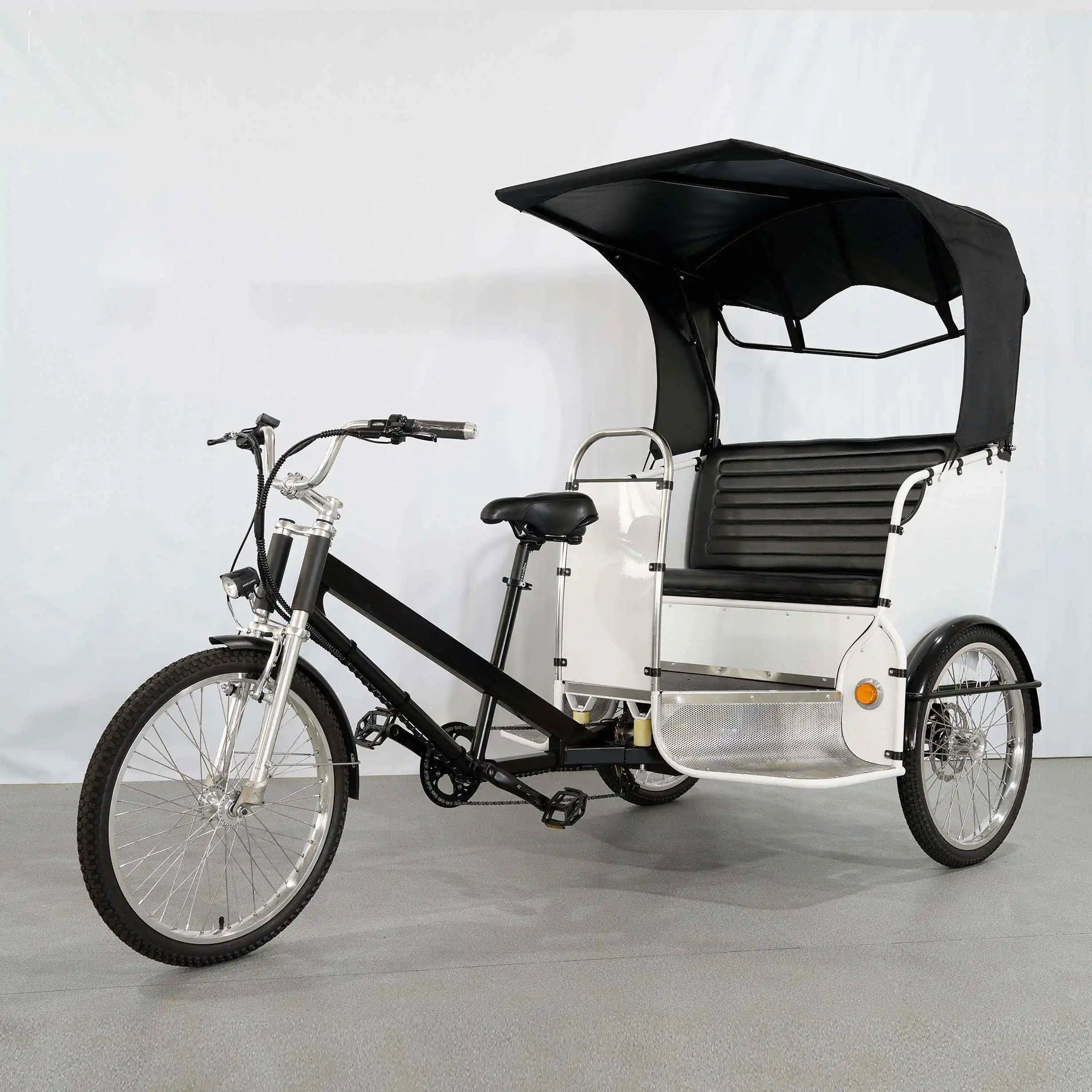 Top Selling Factory Price City Taxi 2-seat Passenger Pedicab Electric Rickshaw