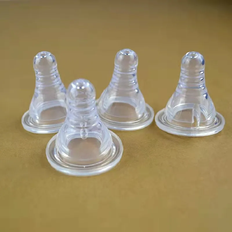 BPA free safe quality soft silicon baby bottle nipple standard neck baby silicon nipple