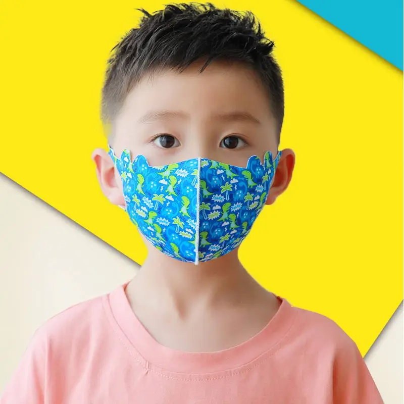 Kid Mask Kidsmask Baby Masker Kids 3D Anak Ele Facemask Big Ladyboy For Boy K95 Children Childern Dino Cute Parti Facemasks
