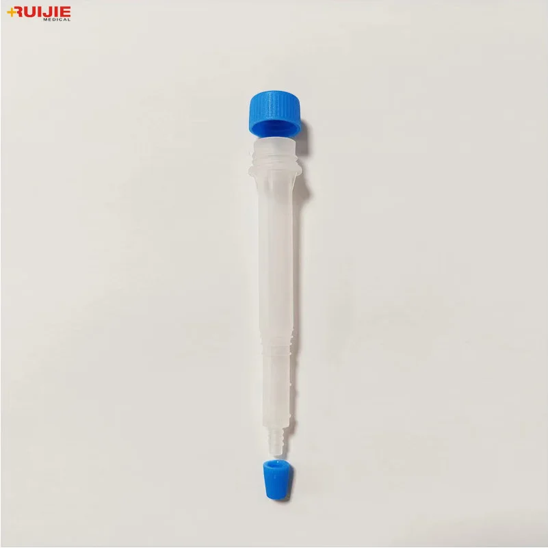 Disposable 3ml 5ml Transparent New Design Nucleic Acid Extraction Tube