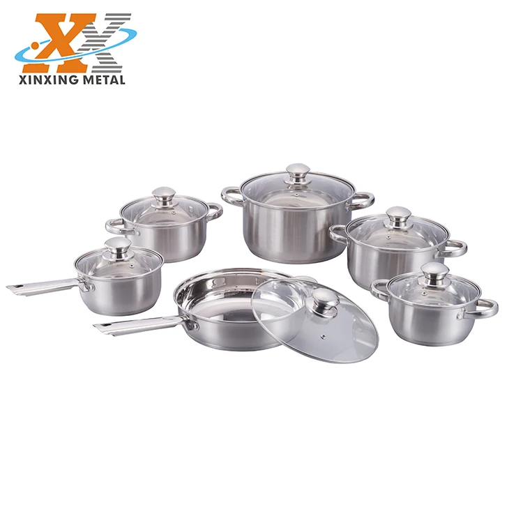 Factory Direct Home Kitchen Cooking Pan Cookware Easy Clean Cookware Sets With Lid