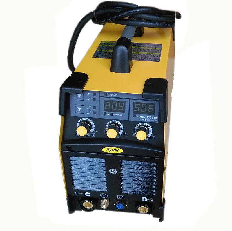 380v 250amp Rilon NBC 250GF PWM Control Inverter CO2 Mig Welding Machine