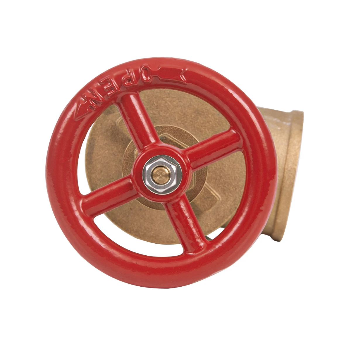 FM UL approval  5 years warranty  brass 21/2 inch   outlet many thread what you want  300 PSI Angle hose valve groove stop valve