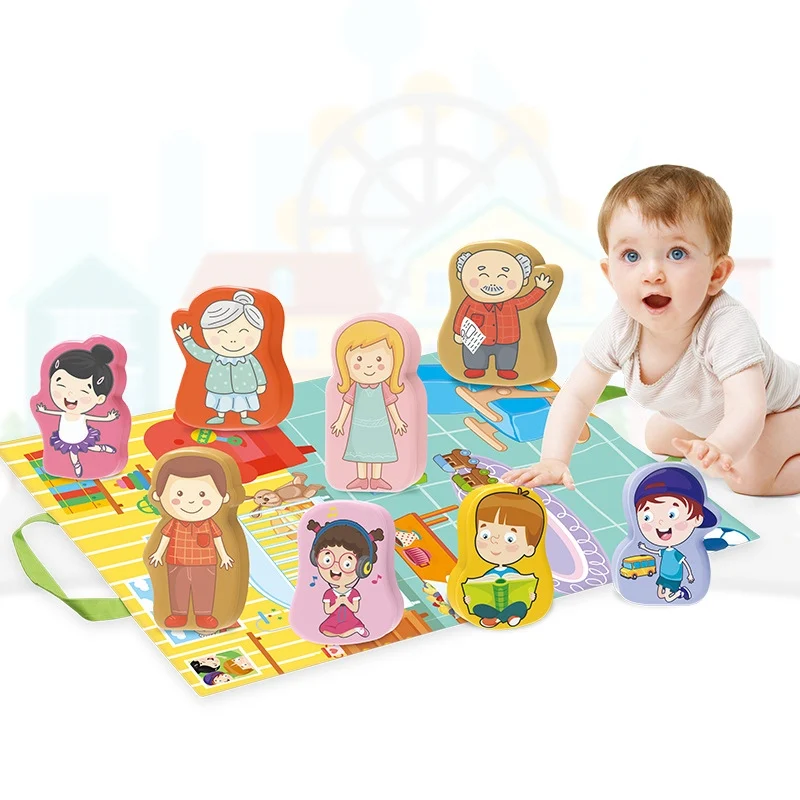 Soft Baby Toys Vehicle Cars with Play Mat Storage Bag Toddlers Educational Baby Toy Cars Set Gift for Boys Girls