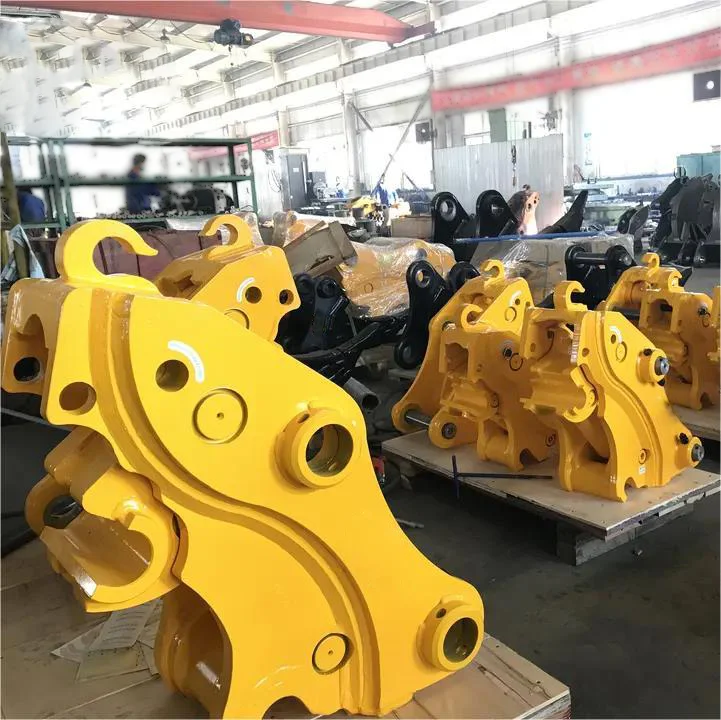 Factory Sale Oem Heavy Duty Replacement Tilt Multi Hydraulic Quick Coupler Hitachi Excavator Attachment Mechanical Quick Hitch