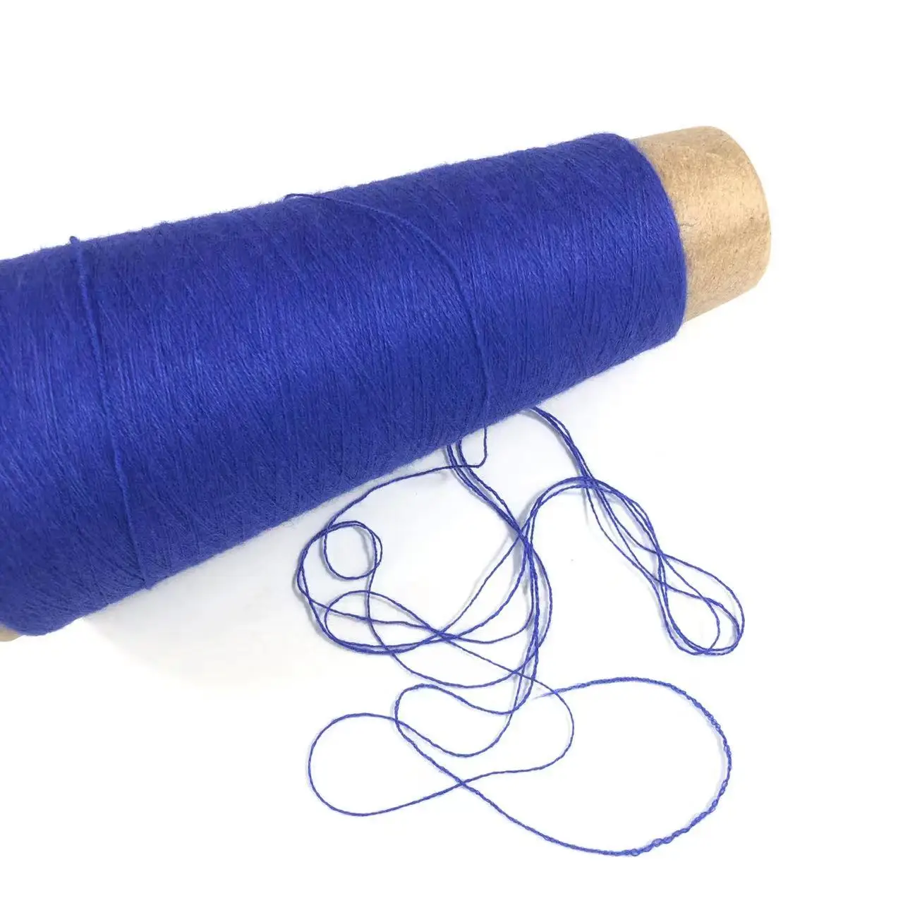 wholesale good price dyed 50%Viscose 22%Nylon 28%PBT rabbit wool style dyed core spun sweater yarn for knitting