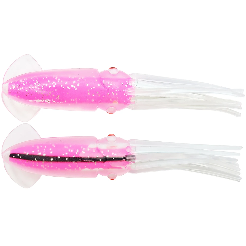 10/12/15cm Soft 9 Squid Creatur Bait Skirts Rubber Side Planer Roll Trolling Fishing Meredith Lure For Jigs Tuna Kastmaster
