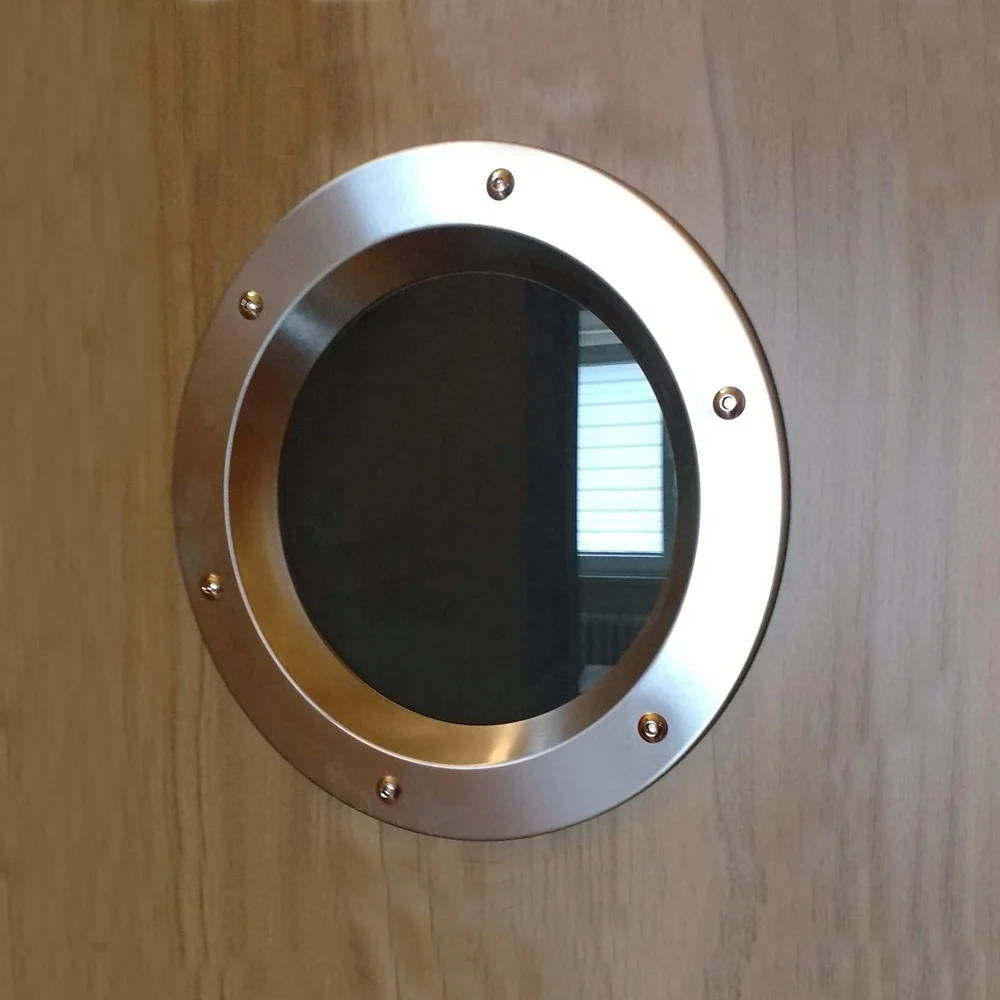 Customized High Quality Polishing Stainless Steel Marine Door Porthole With Vision Glass