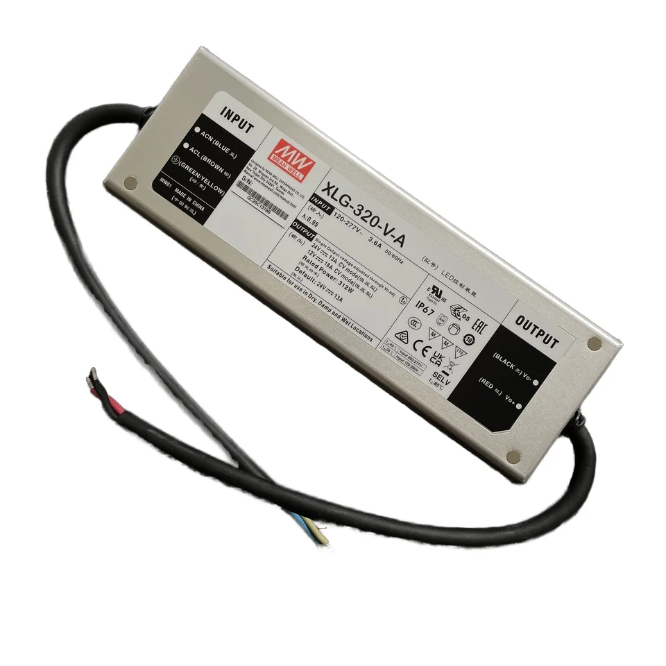 5 лет гарантии хорошо уличный XLG-320-V 12 В 24 300 Вт с постоянным питанием светодиодный драйвер