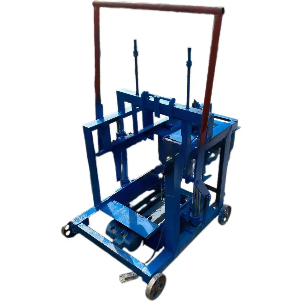 Promotion semi-automatic clay brick making machine vibrated brick machine